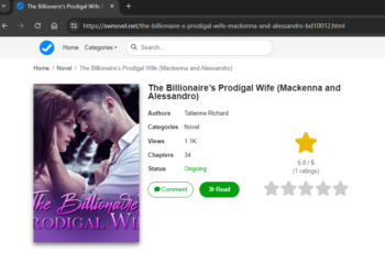 The Billionaire’s Prodigal Wife novel (Mackenna) by Tatienne Richard