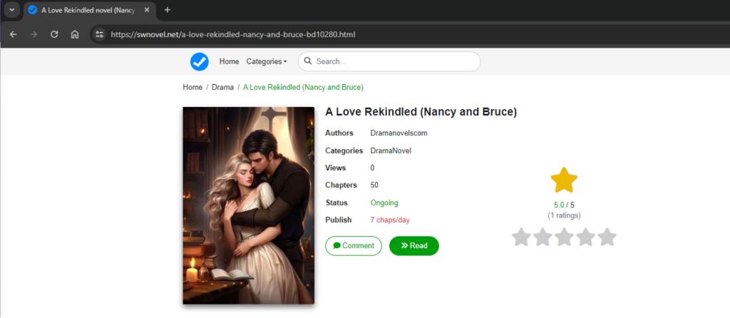 a love rekindled bruce and nancy novel webfic