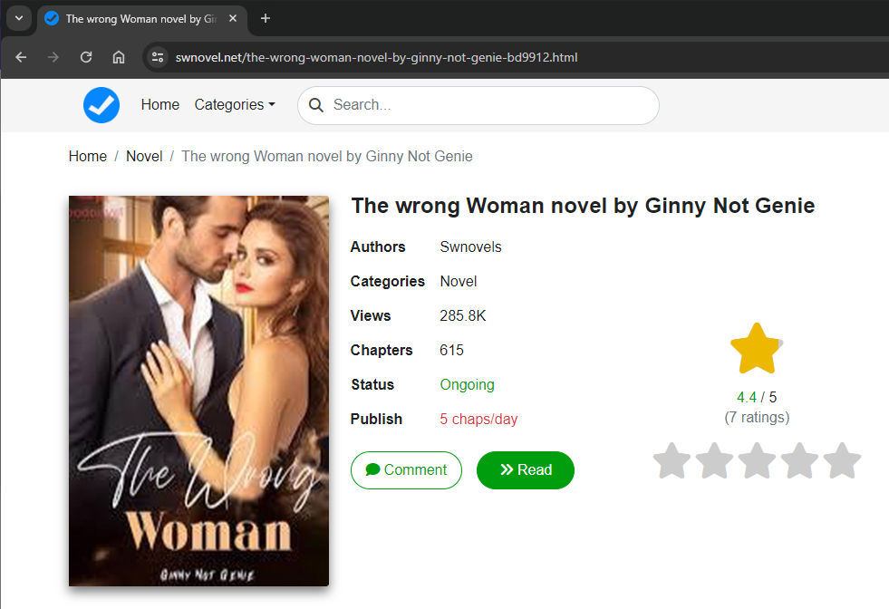 The Wrong Woman novel Nathan and Suzanne