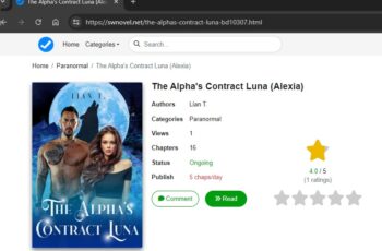 The Alpha’s Contract Luna (Kieran and Alexia) novel read online Free