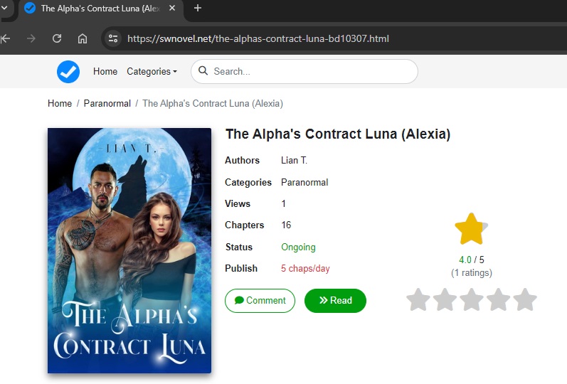 alpha kieran and alexia novel wattpad read online free