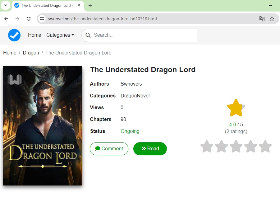 The understated dragon lord novel daniel read online free PDF
