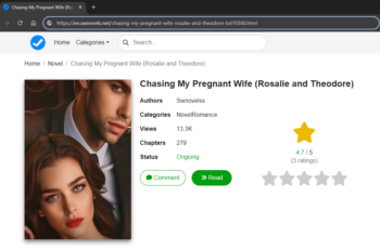 Chasing My Pregnant Wife novel Rosalie and Theodore