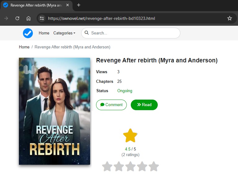 Revenge after rebirth mayra and anderson read online