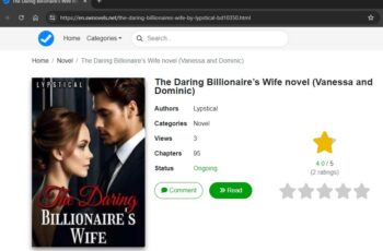 The Daring Billionaire’s Wife novel Vanessa and Dominic read online