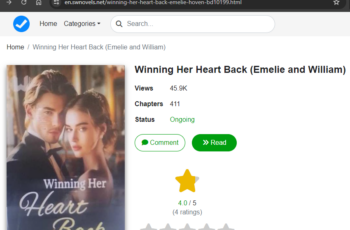 Winning Her Heart Back (Emily and William) novel review